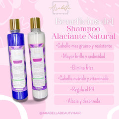 Kit Alaciante Natural (Shampoo y Acondicionador)