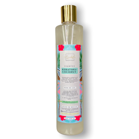 Shampoo Keratina + Coconut - 500ml